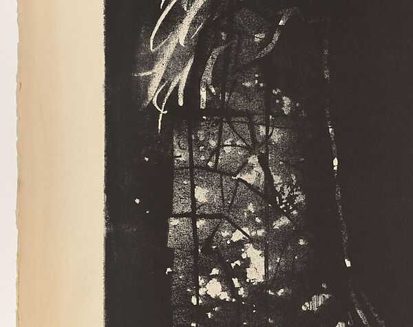 Untitled Abstraction, Antoni Tàpies (Spanish, 1923–2012), Lithograph