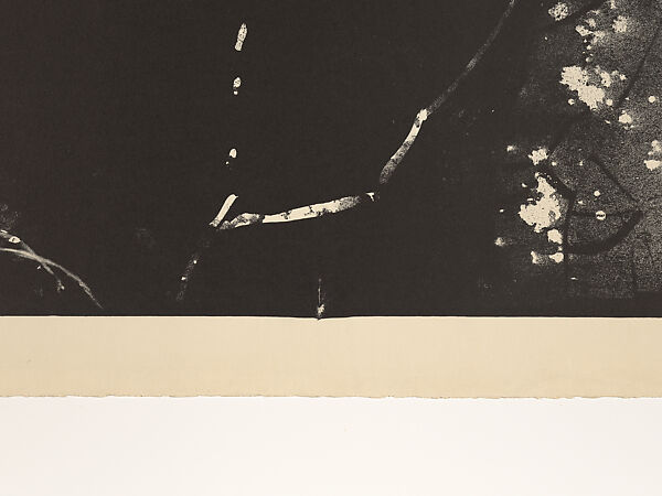 Untitled Abstraction, Antoni Tàpies (Spanish, 1923–2012), Lithograph