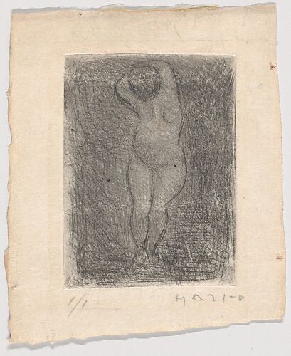 Standing Female Nude