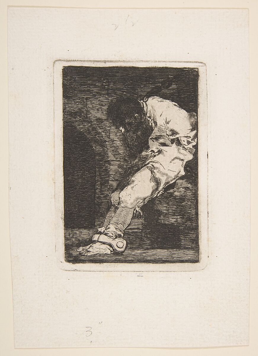 If he is guilty, let him die quickly (Si es deliquente qe, muera presto), Goya (Francisco de Goya y Lucientes) (Spanish, Fuendetodos 1746–1828 Bordeaux), Etching 