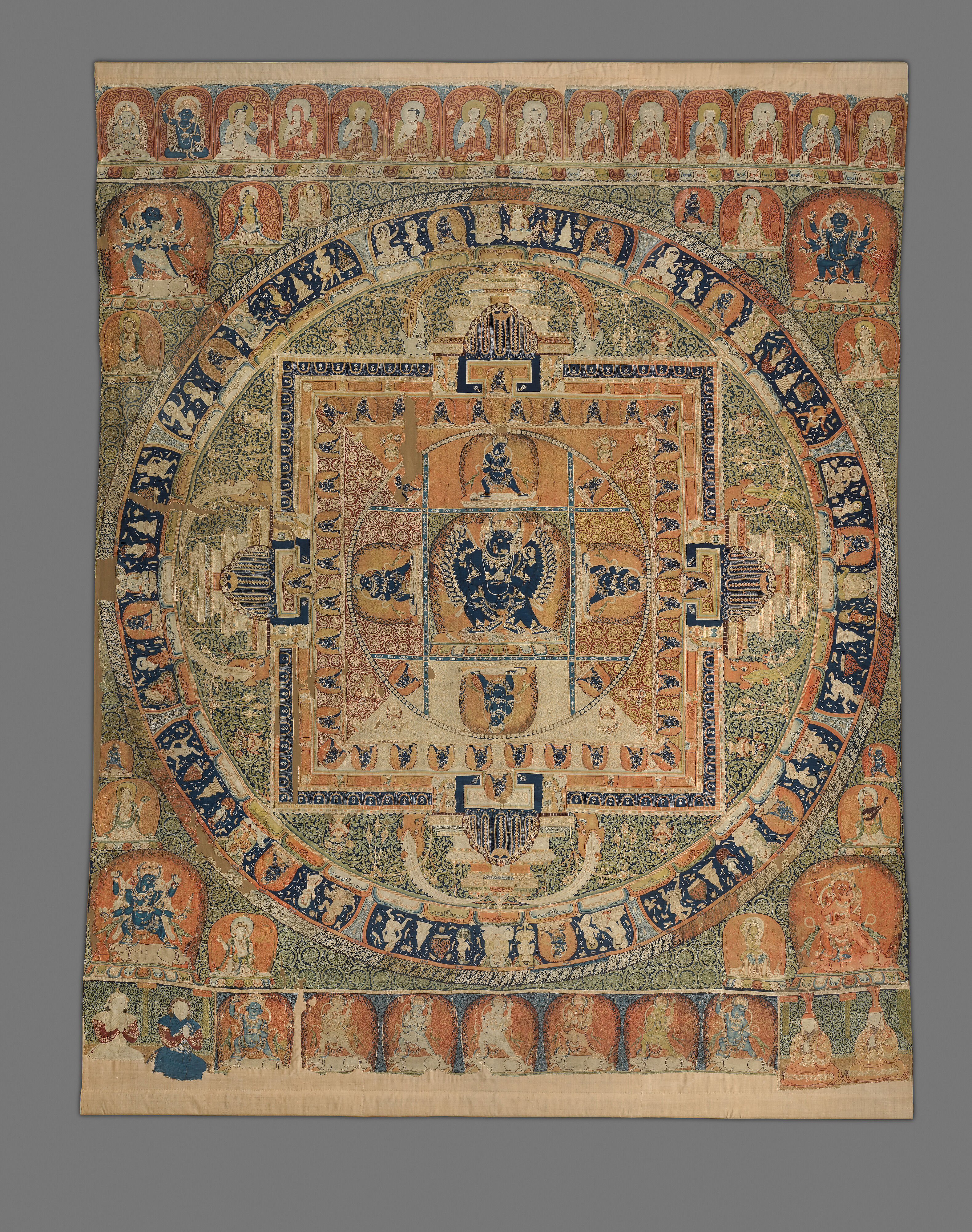 Vajrabhairava mandala - China - Yuan dynasty (1271–1368) - The