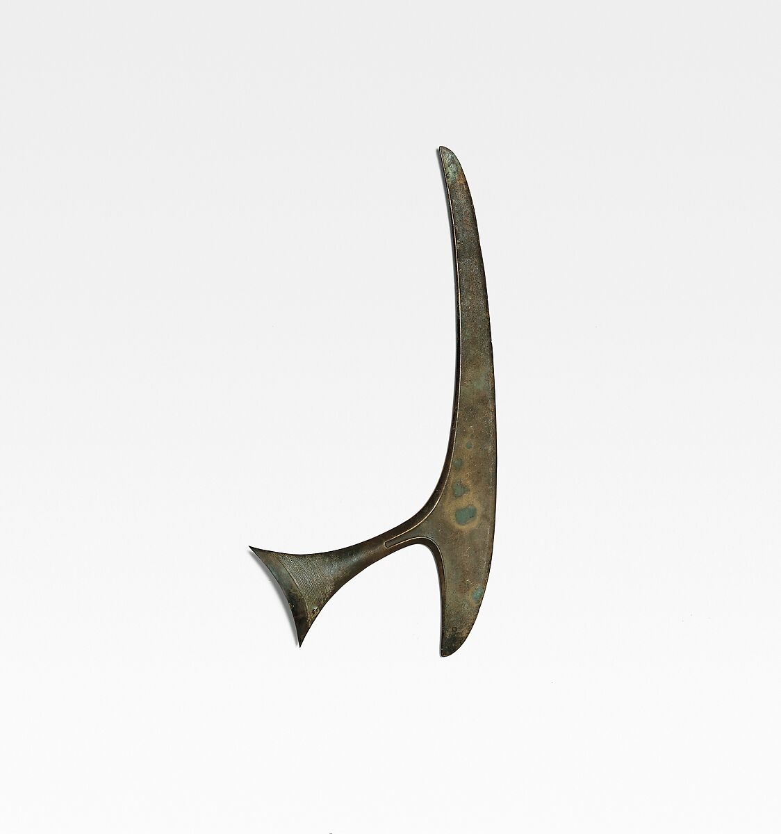 Crescent-Shaped Ax Head (Chandrasa), Bronze, Indonesia 