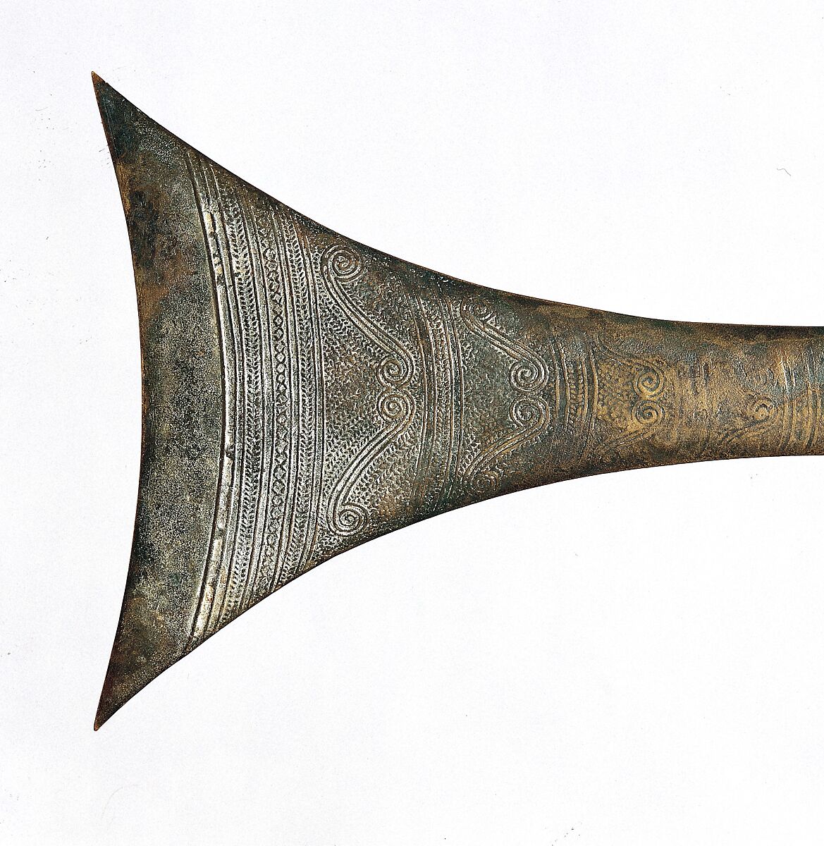 Crescent-Shaped Ax Head (Chandrasa), Bronze, Indonesia