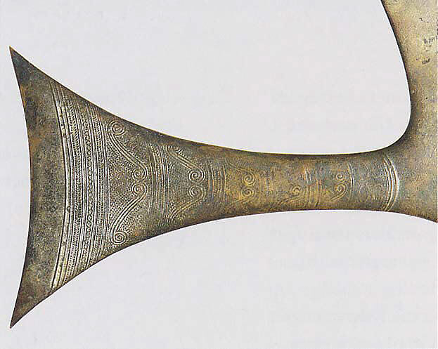 Crescent-Shaped Ax Head (Chandrasa), Bronze, Indonesia