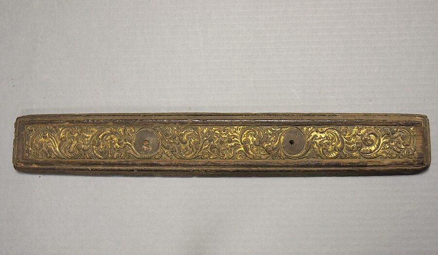 Pair of Manuscript Covers, Wood with repoussé gilt copper and color , Nepal (Kathmandu Valley)