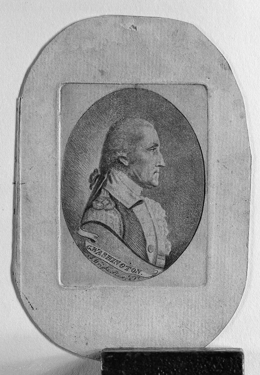 George Washington, Joseph Wright (American, Bordentown, New Jersey 1756–1793), Drypoint 