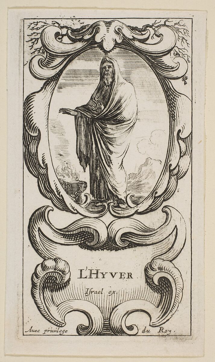Winter (L'Hiver), from 'The Four Seasons', Etched by Stefano della Bella (Italian, Florence 1610–1664 Florence), Etching 