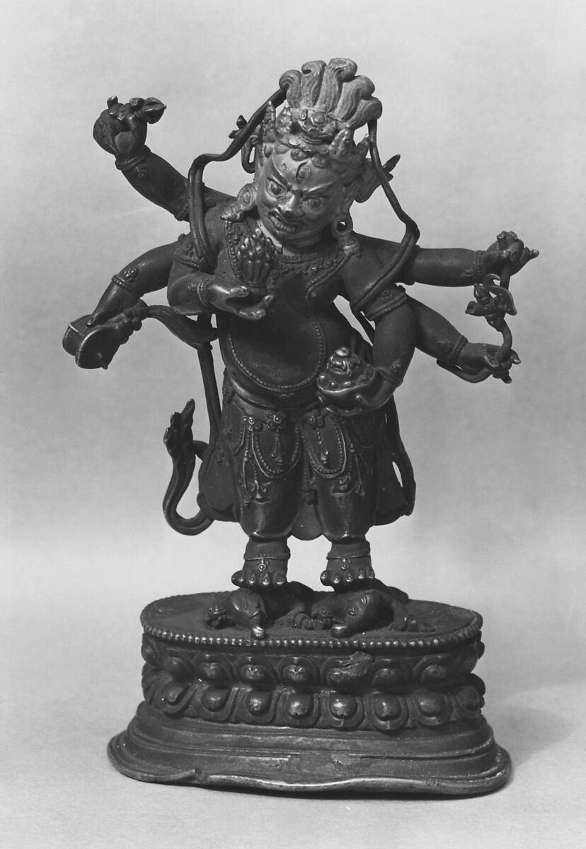 Mahakala Son-dkar, Bronze, Tibet 