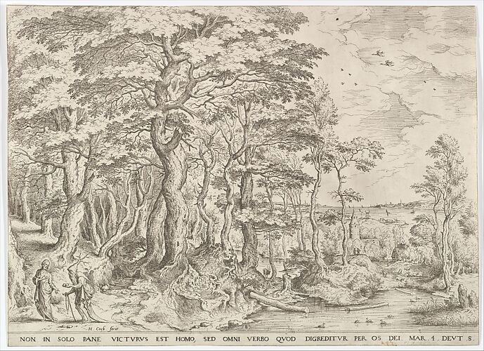 Landscape with the Temptation of Christ