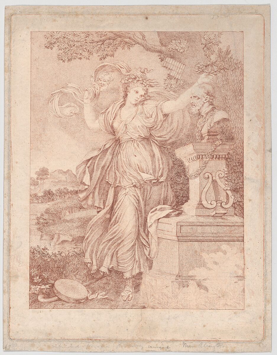 Francesco Bartolozzi Mrs. Abington as Thalia The Metropolitan