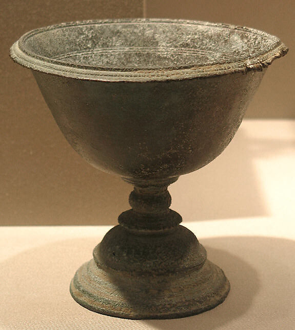 Chalice, Bronze, India (Bihar) 