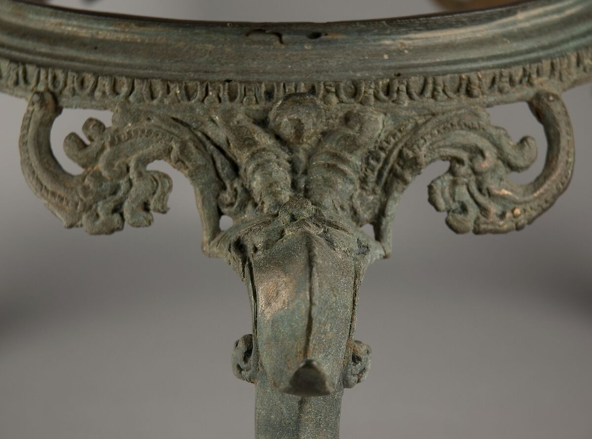 Ritual Tripod Support, Bronze, Sri Lanka