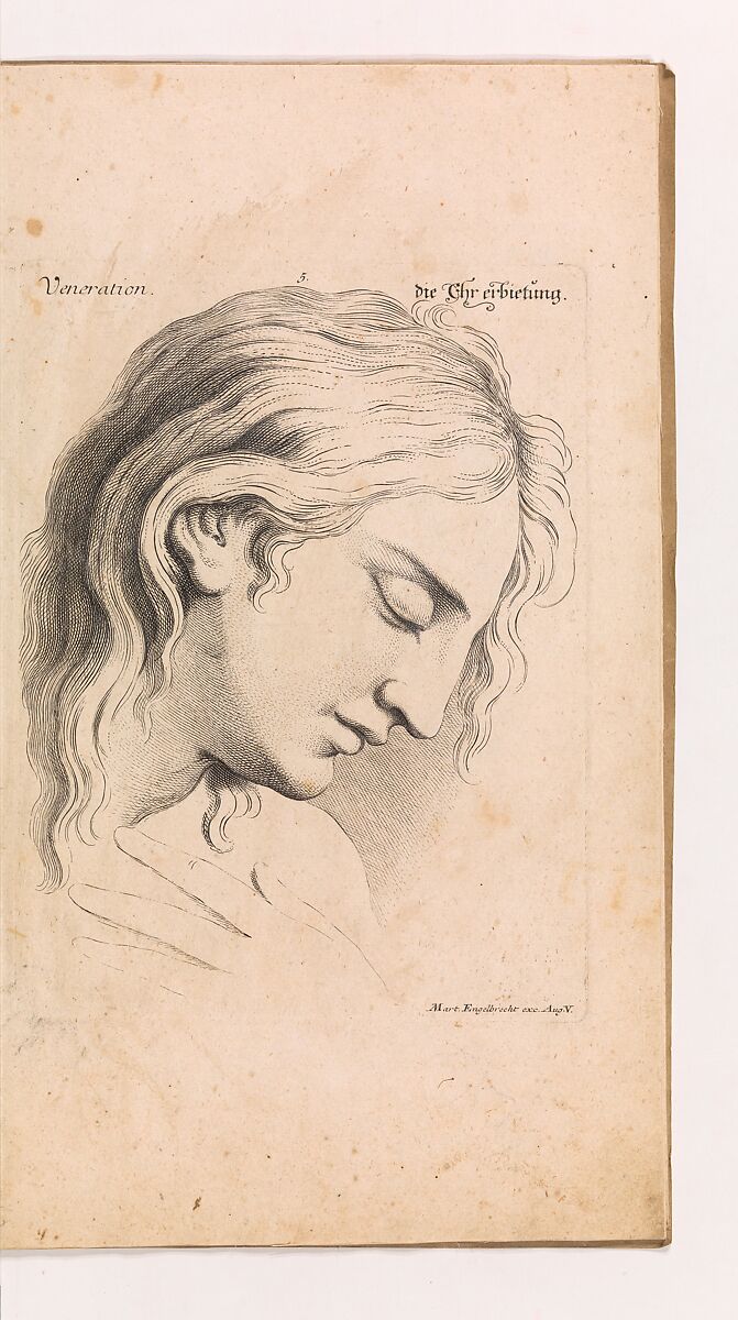 Expressions des passions de l'Ame, Charles Le Brun (French, Paris 1619–1690 Paris), Illustrations: engraving