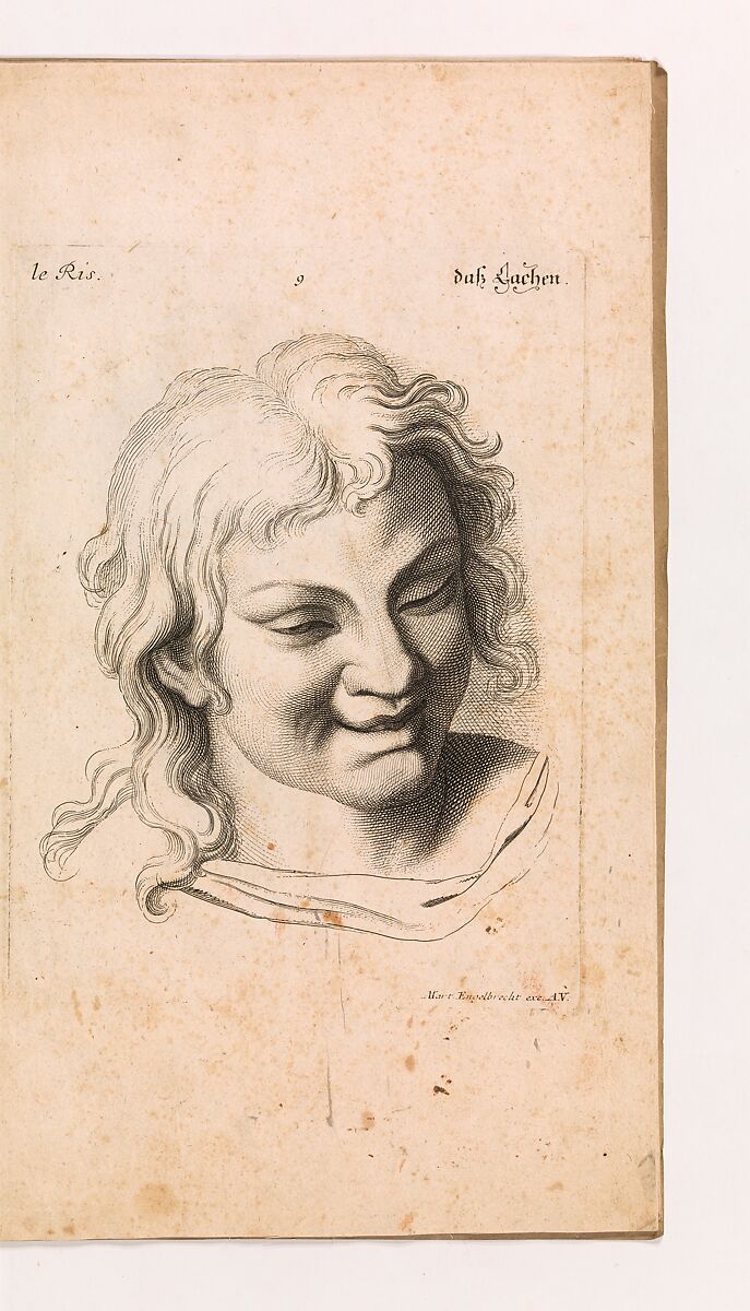 Expressions des passions de l'Ame, Charles Le Brun (French, Paris 1619–1690 Paris), Illustrations: engraving