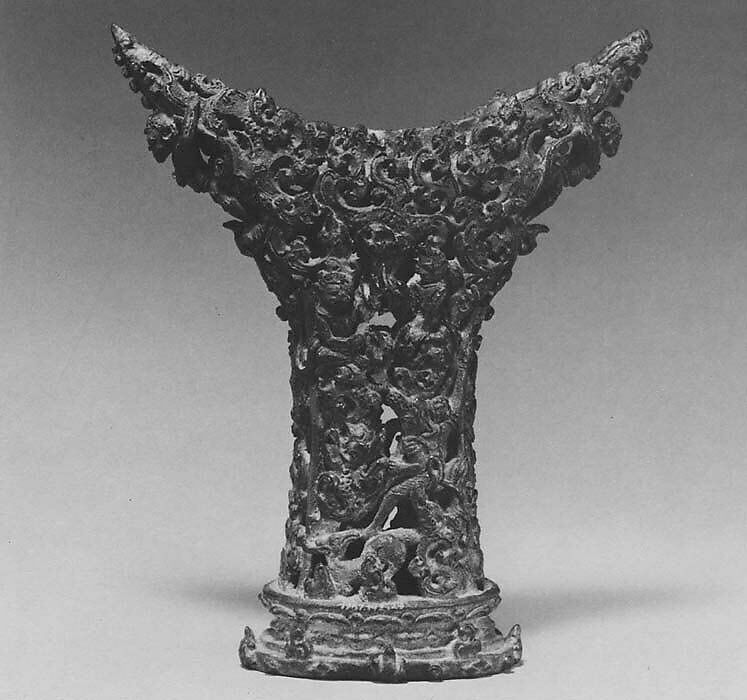 Mirror Handle, Bronze, Indonesia (Java) 