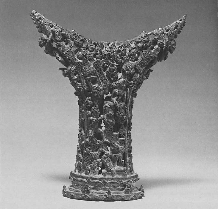 Mirror Handle, Bronze, Indonesia (Java)