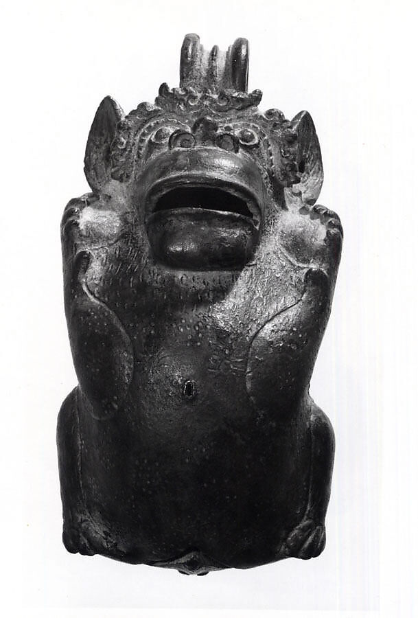 Pellet Bell in the Form of a Monkey, Bronze, Indonesia (Java)
