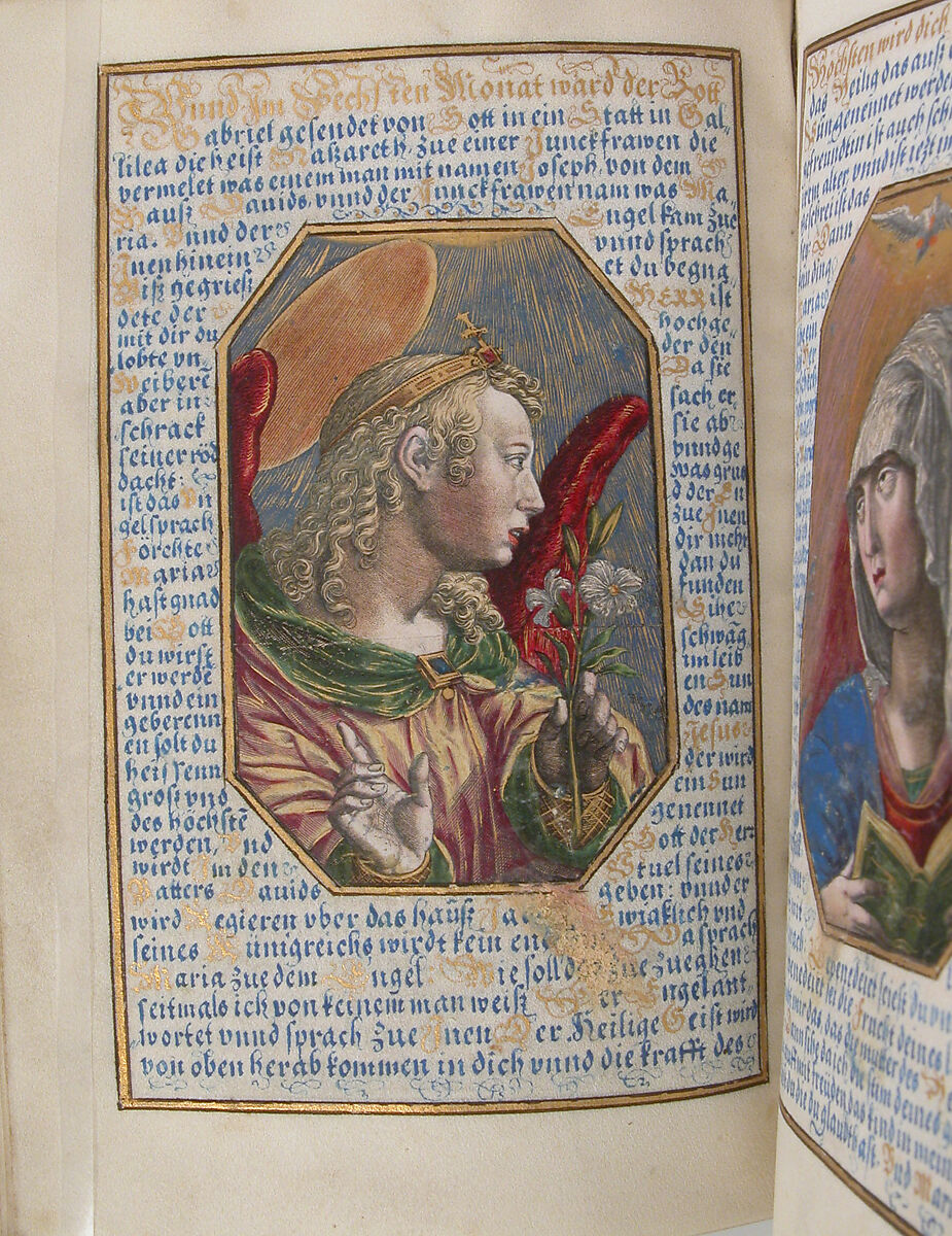 Das Leben Und Evangelischen Historien Von Jesu Christ, Parchment, tempera, ink, metal leaf, leather binding