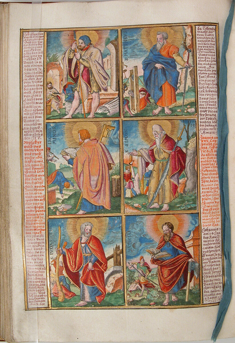 Das Leben Und Evangelischen Historien Von Jesu Christ, Parchment, tempera, ink, metal leaf, leather binding