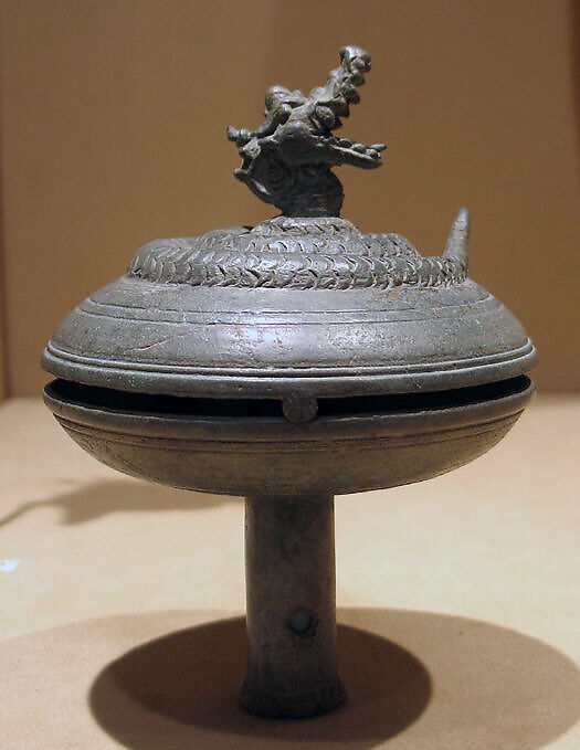 Rattle with a Coiled Serpent, Bronze, Indonesia (Java) 