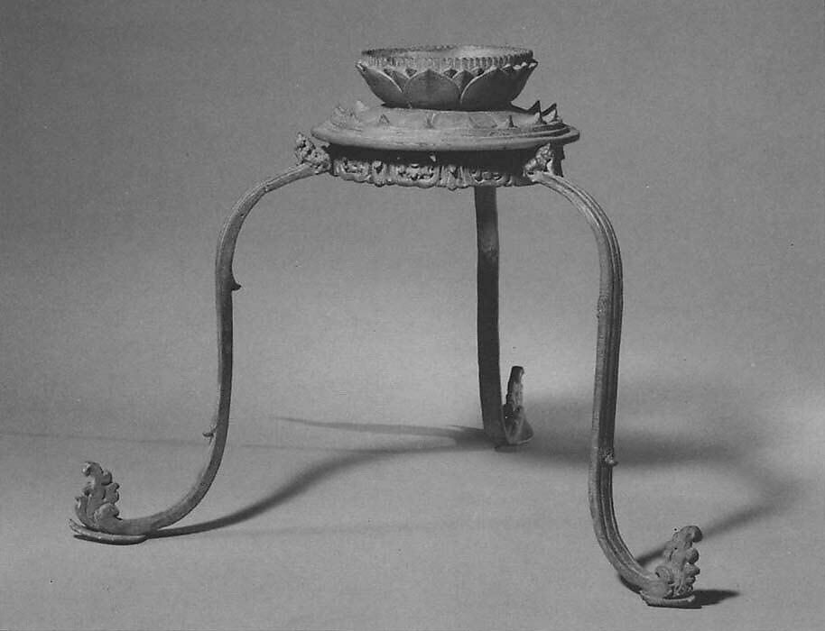 Tripod Support, Bronze, Indonesia (Java) 