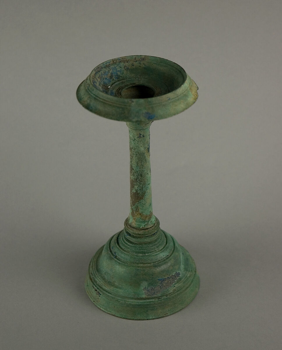 Oil Lamp, Bronze, Thailand (Tak Province)