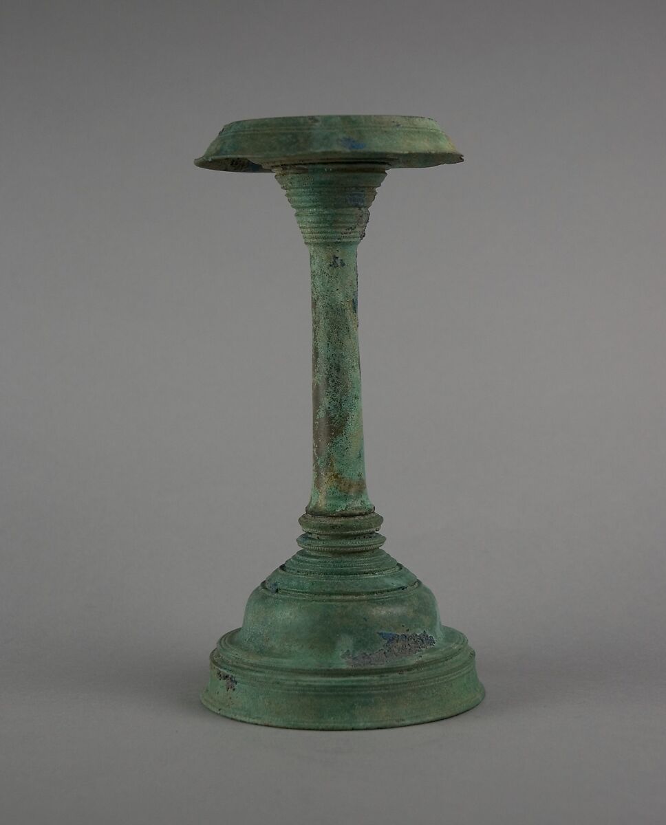 Oil Lamp, Bronze, Thailand (Tak Province) 