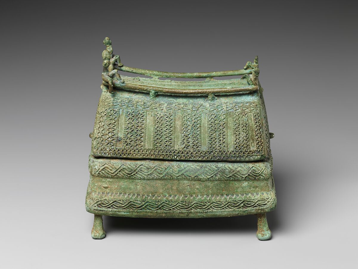 Box for Betel Leaves, Bronze, Indonesia (Sulawesi) 