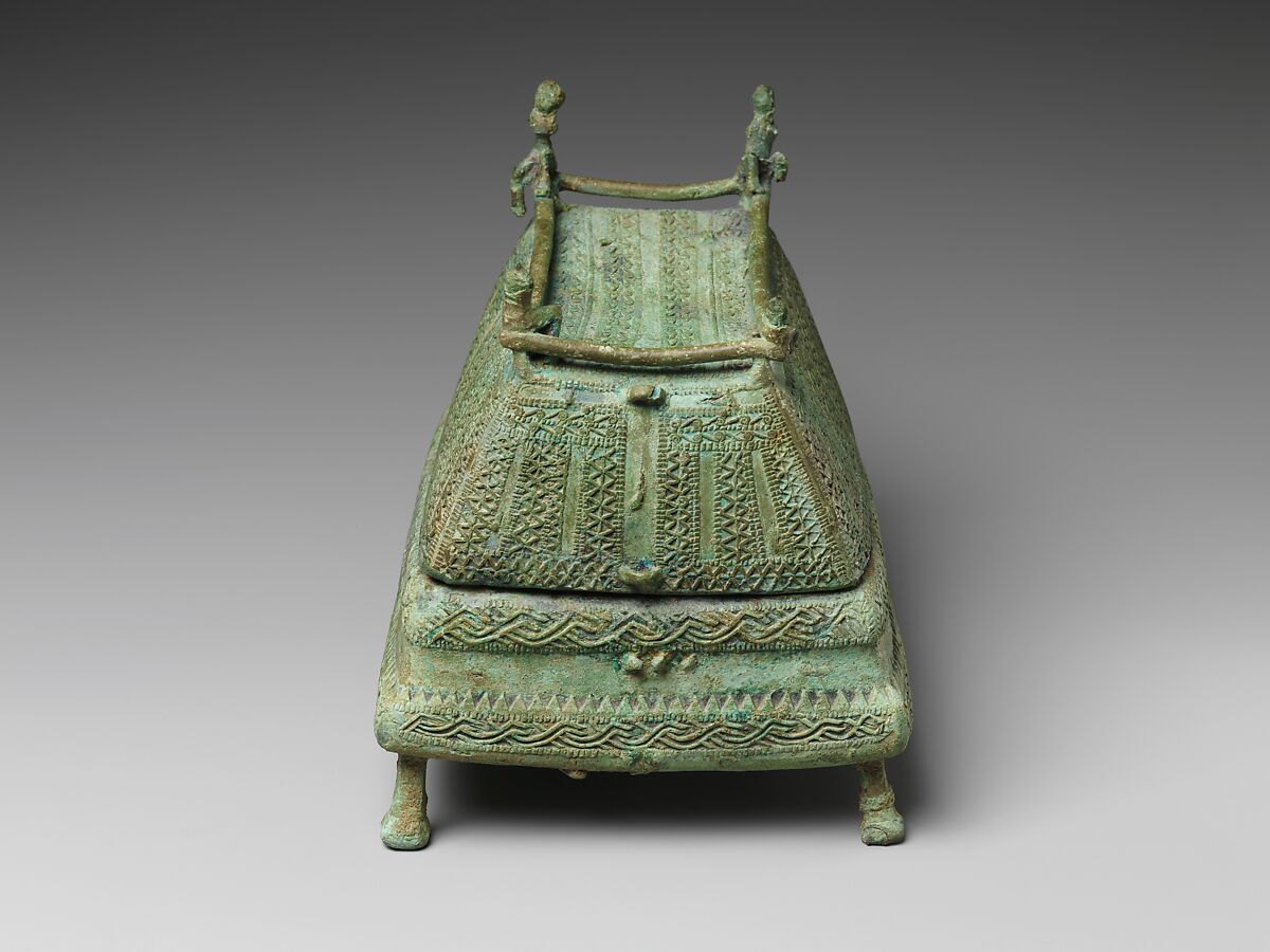 Box for Betel Leaves, Bronze, Indonesia (Sulawesi)