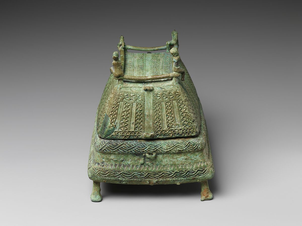 Box for Betel Leaves, Bronze, Indonesia (Sulawesi)