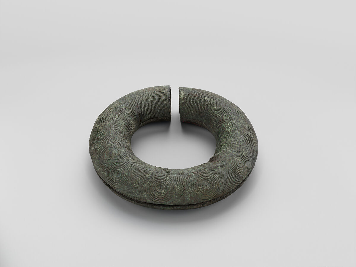 Anklet(?) with Spiral Decoration, Bronze, Thailand (Ban Chiang)