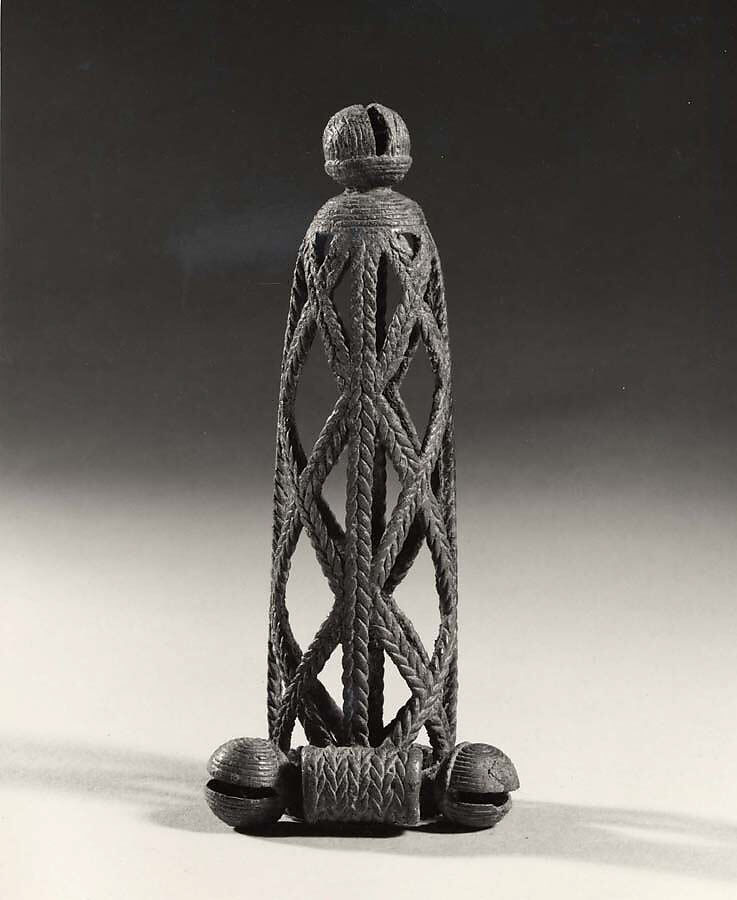 Baton Handle or Penis Sheath (?), Bronze, Vietnam 