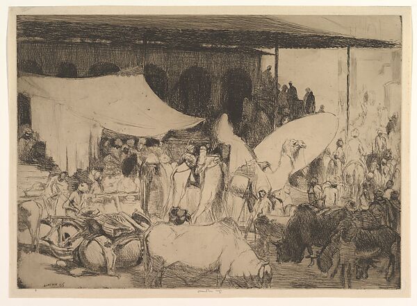 The Chauk, Ernest S. Lumsden (British, London 1883–1948 Edinburgh), Etching 