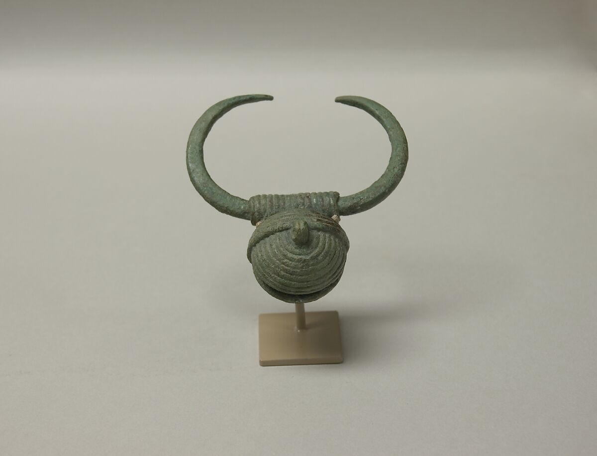 Horned Rattle, Bronze, Thailand (Ban Chiang) 