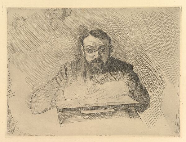Self-Portrait of the Artist Etching, Henri Matisse (French, Le Cateau-Cambrésis 1869–1954 Nice), Drypoint; fourth state of four 