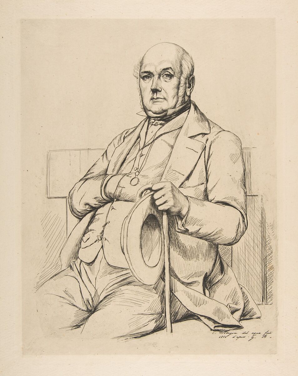 Casimir le Conte, after Boulanger, Charles Meryon (French, 1821–1868), Etching on laid paper 