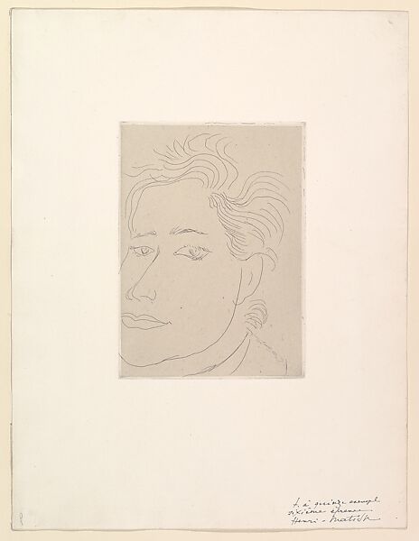 Outamaro, Henri Matisse (French, Le Cateau-Cambrésis 1869–1954 Nice), Etching