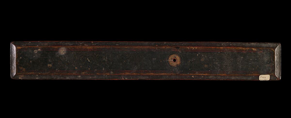 Manuscript Cover with Vishnu Flanked by Lakshmi and Sarasvati, Distemper on wood, Nepal (Kathmandu Valley)