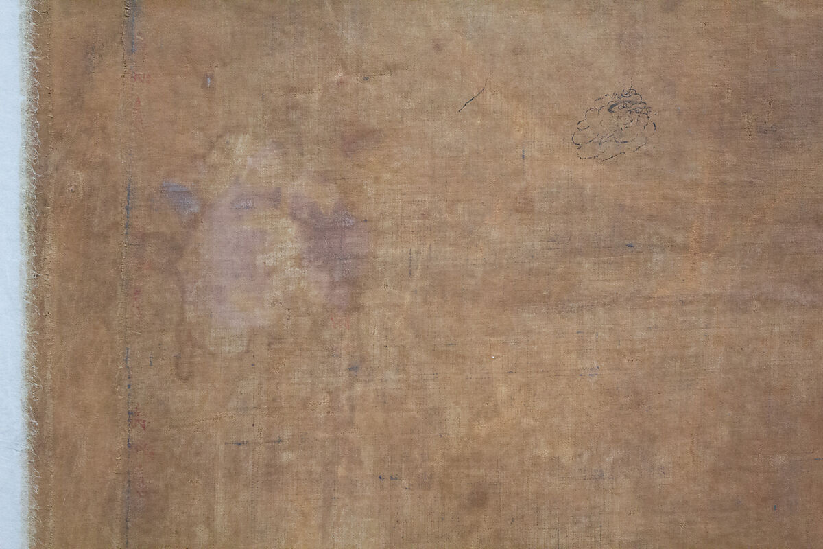 Thousand-Armed Chenresi, a Cosmic Form of the Bodhisattva Avalokiteshvara, Distemper and gold on cloth, Tibet