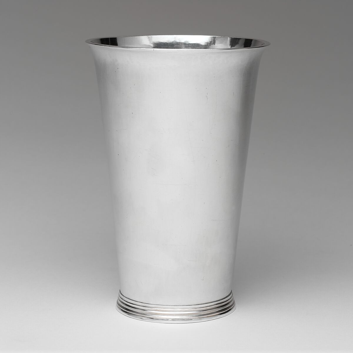 Beaker, Adrian Bancker (1703–1772), Silver, American 