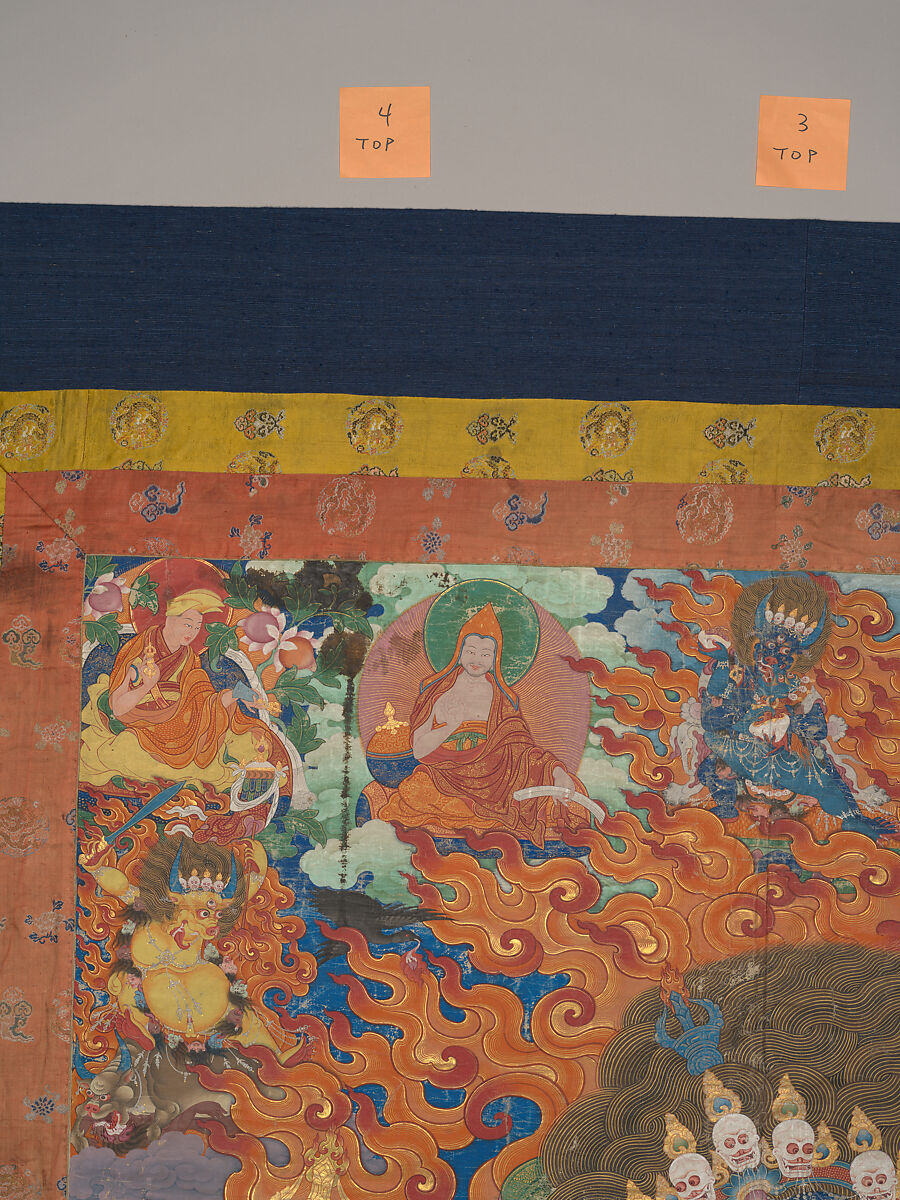 Yamantaka, Destroyer of the God of Death, Distemper on cloth, Tibet