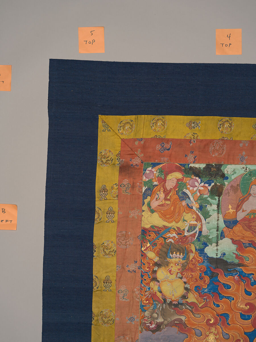 Yamantaka, Destroyer of the God of Death, Distemper on cloth, Tibet