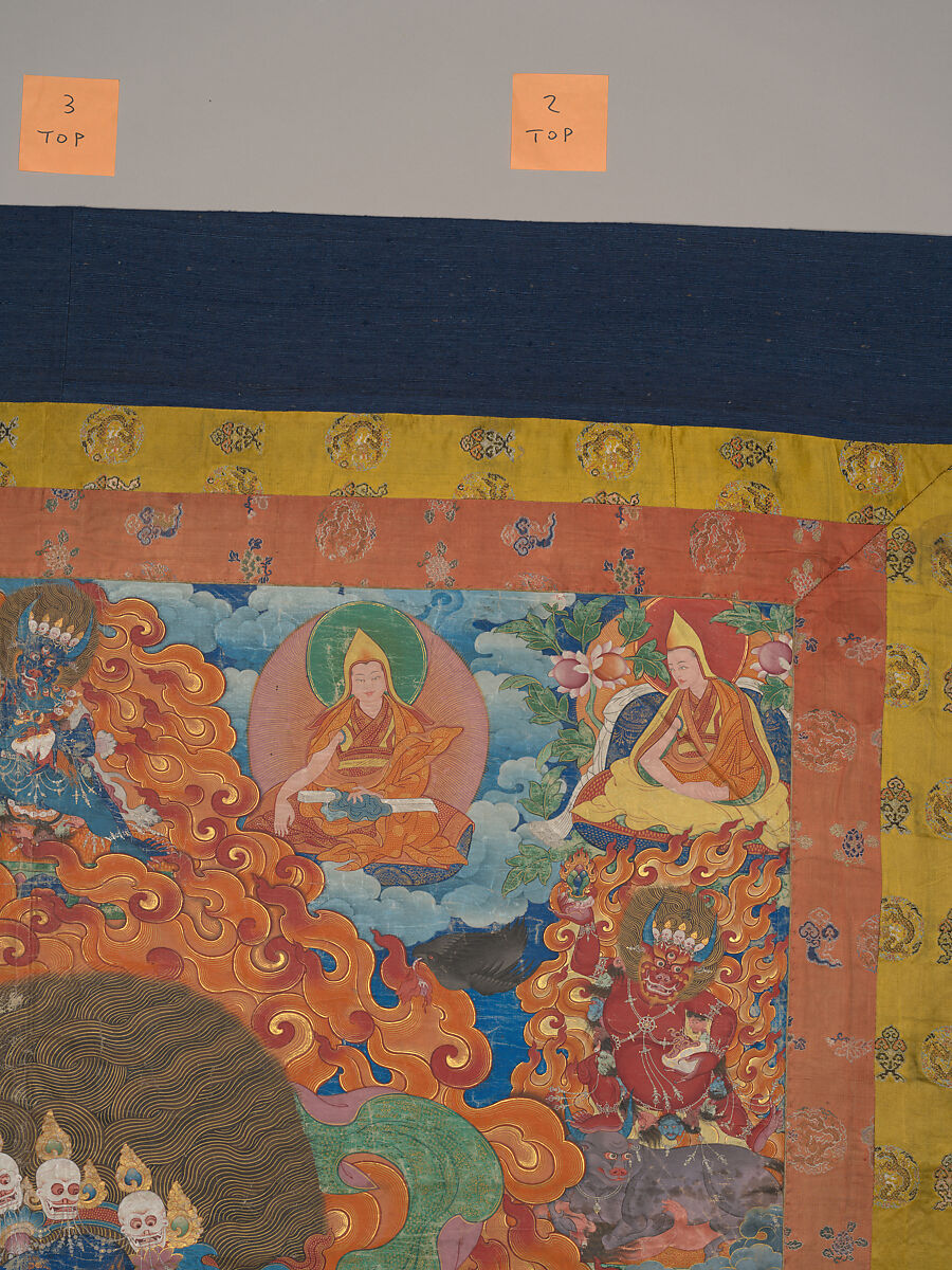 Yamantaka, Destroyer of the God of Death, Distemper on cloth, Tibet