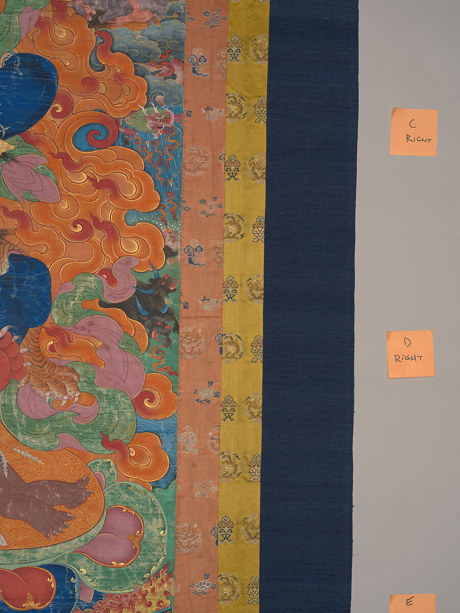 Yamantaka, Destroyer of the God of Death, Distemper on cloth, Tibet