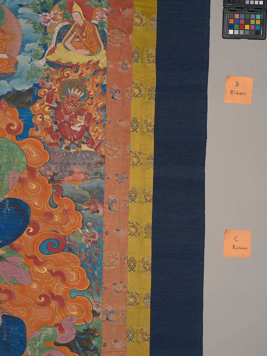 Yamantaka, Destroyer of the God of Death, Distemper on cloth, Tibet