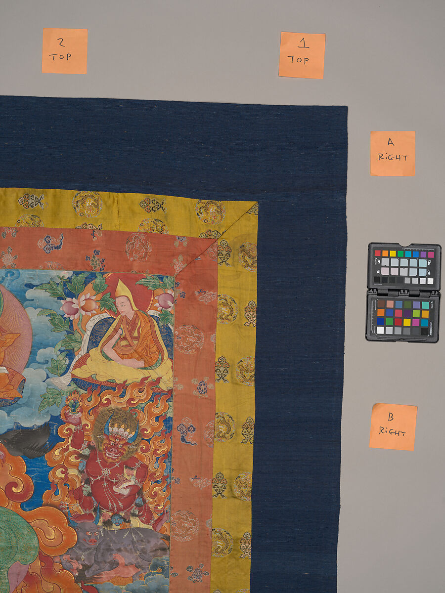 Yamantaka, Destroyer of the God of Death, Distemper on cloth, Tibet