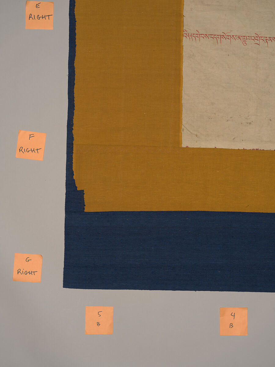 The Wrathful Protector Mahakala, Tantric Protective Form of Avalokiteshvara, Distemper on cloth, Tibet