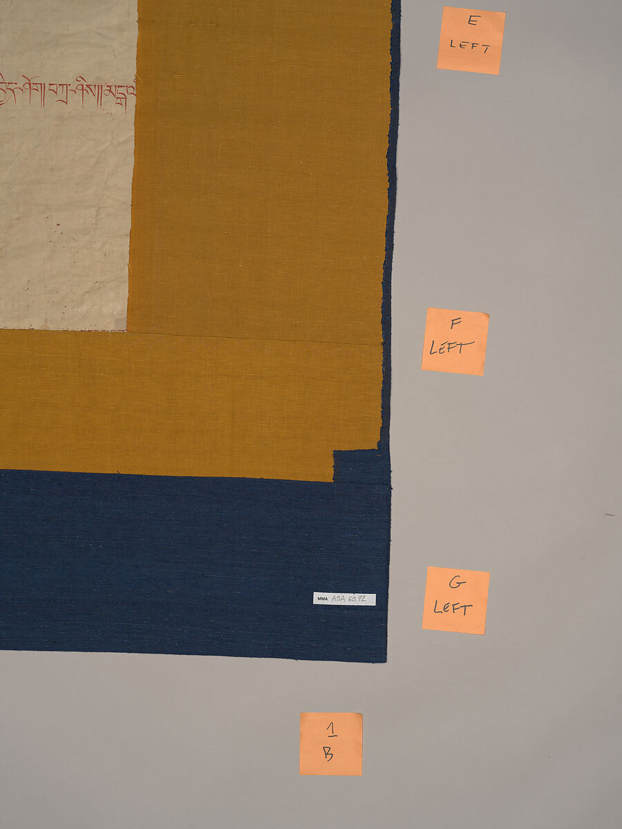 The Wrathful Protector Mahakala, Tantric Protective Form of Avalokiteshvara, Distemper on cloth, Tibet