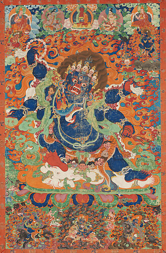The Wrathful Protector Mahakala, Tantric Protective Form of Avalokiteshvara