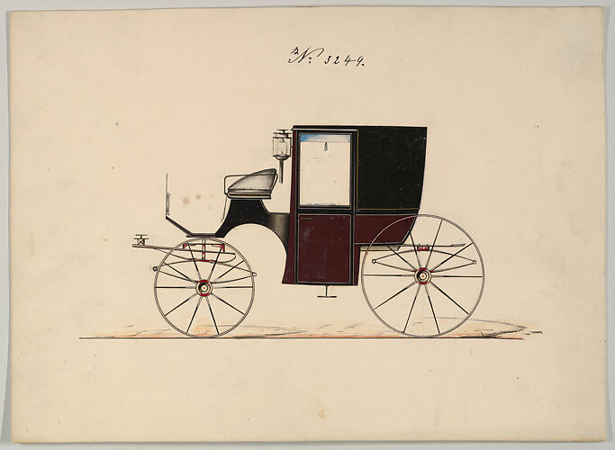 Design for Brougham, no. 3249